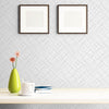 White Faux Peel and Stick Peel and Stick Removable Wallpaper 9689