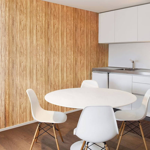 Brown Wood Texture Removable Wallpaper 7703| Walls By Me