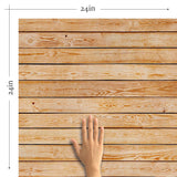 White Shiplap Textured Removable Wallpaper 365a | Walls By Me