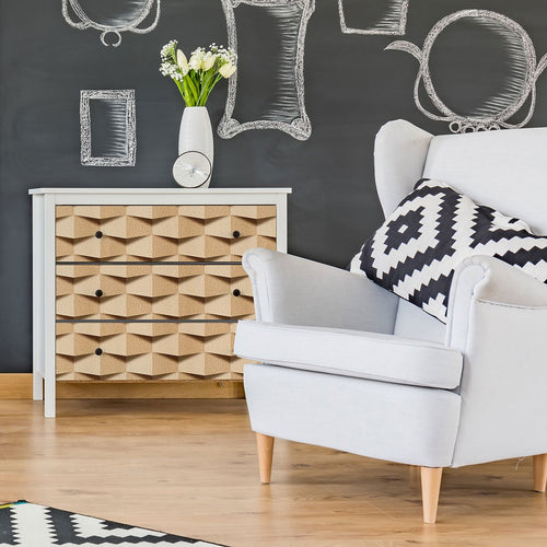 Brown Faux Wood Texture Removable Wallpaper 6913| Walls By Me