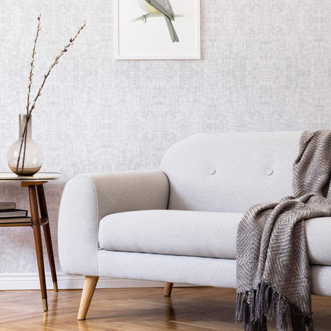 White and Black Imitation Peel and Stick Removable Wallpaper