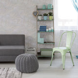 Grey and Brown Faux Cement Texture Peel and Stick Removable Wallpaper