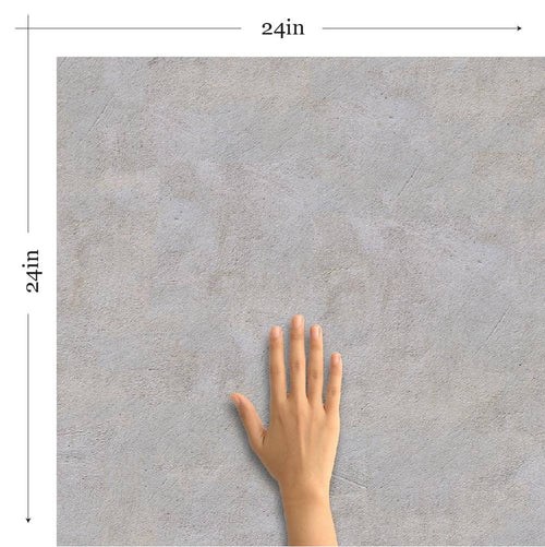 Grey and Brown Faux Cement Texture Peel and Stick Removable Wallpaper