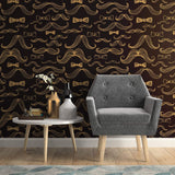 Gold Fashion Themed Removable Wallpaper 1578| Walls By Me