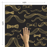 Gold Fashion Themed Removable Wallpaper 1578| Walls By Me