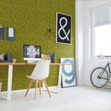 Black and Yellow Shapes Themed Removable Wallpaper 0590| Walls By Me