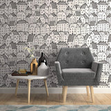 White City Themed Peel and Stick Removable Wallpaper