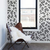 Black and White Striped Themed Removable Wallpaper 9753| Walls By Me