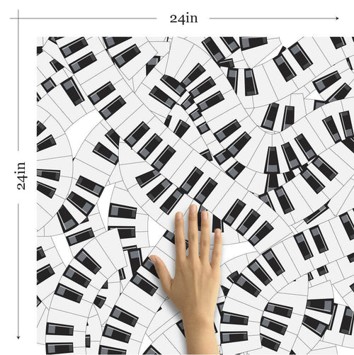 Black and White Striped Removable Wallpaper Walls By Me