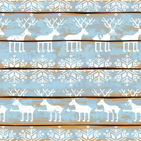 Teal and White Faux Themed Removable Wallpaper 6233| Walls By Me