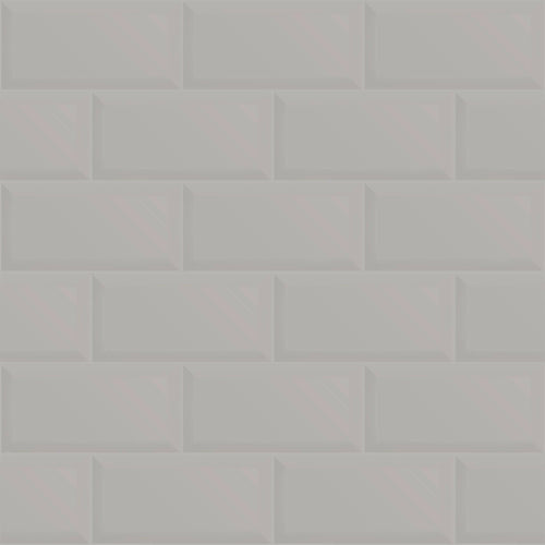 Grey Brick Tile Adhesive Removable Wallpaper 620B| Walls By Me