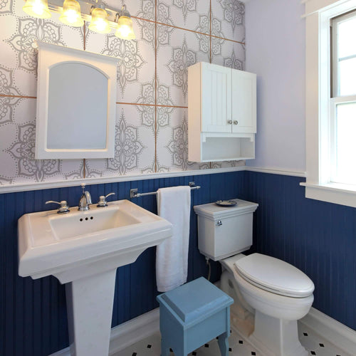 Tile Adhesive Peel and Stick Removable Wallpaper