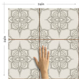 Tile Adhesive Peel and Stick Removable Wallpaper