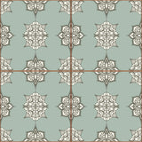 Grey and White Damask Tile Adhesive Removable Wallpaper 030c| Walls By Me
