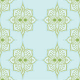 Turquois Damask Tile Adhesive Removable Wallpaper 30d| Walls By Me
