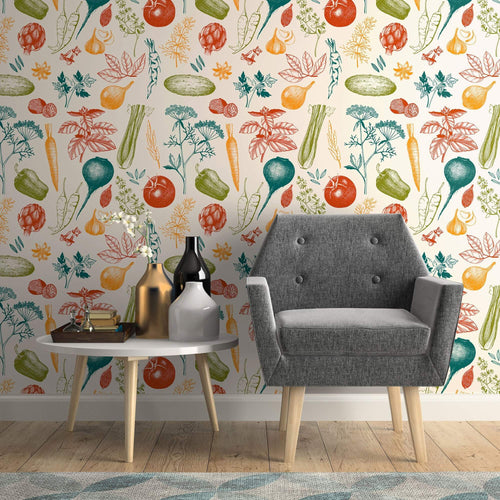 White Vintage Tile Adhesive Peel and Stick Removable Wallpaper