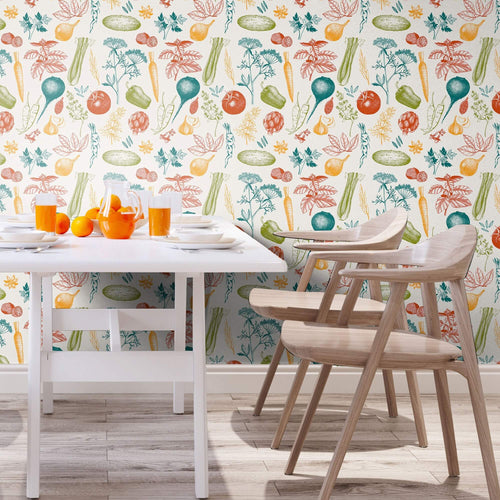 White Vintage Tile Adhesive Peel and Stick Removable Wallpaper