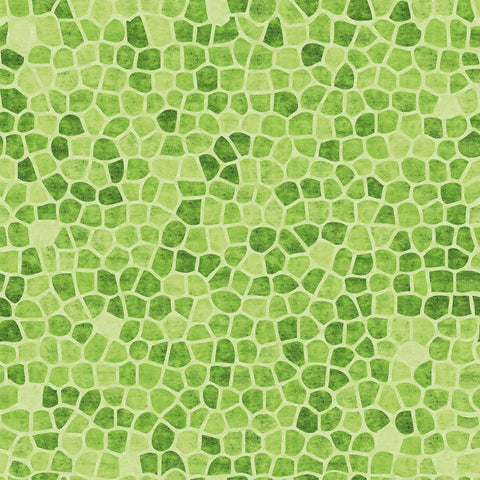 Green Mosaic Tile Adhesive Removable Wallpaper 3545| Walls By Me