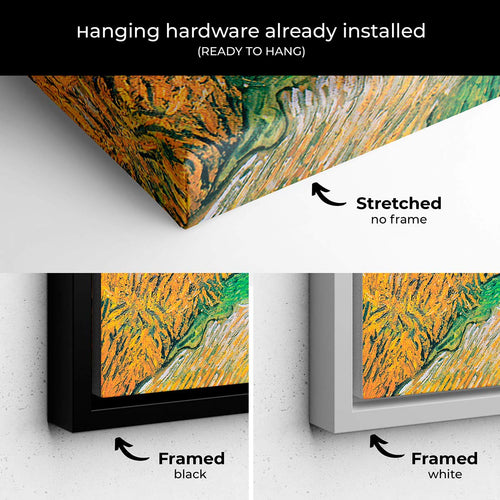 Blue van Gogh Wall Art Canvas 8884