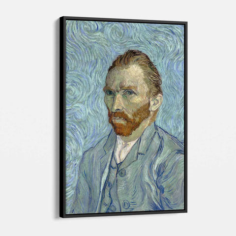 Blue van Gogh portrait Wall Art Canvas 5612