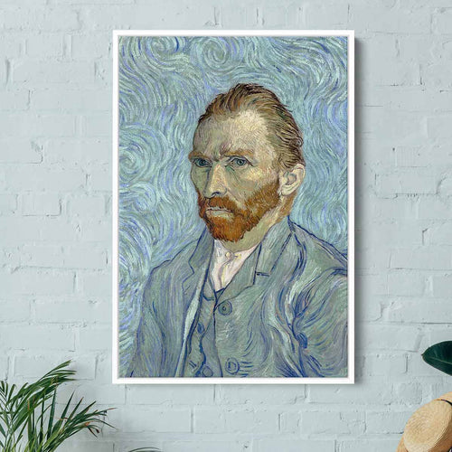Blue van Gogh portrait Wall Art Canvas 5612