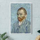 Blue van Gogh portrait Wall Art Canvas 5612