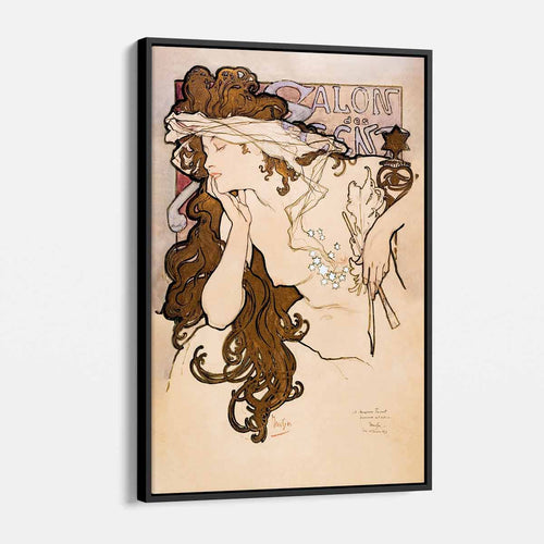 Beige vintage poster Wall Art Canvas 6495