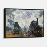 Brown vintage train Wall Art Canvas 7033