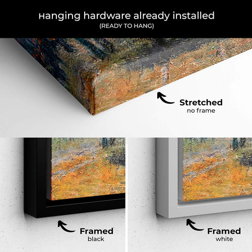 Brown vintage train Wall Art Canvas 7033