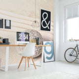 Tan Zen Peel and Stick Removable Wall Mural 8893