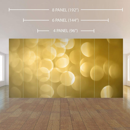 Yellow Light Peel and Stick Removable Wall Mural 4142