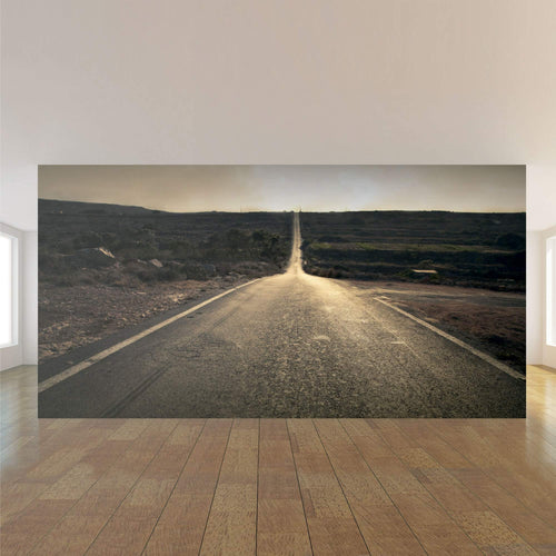 Brown Desert Landscape Peel and Stick Removable Wall Mural 5925